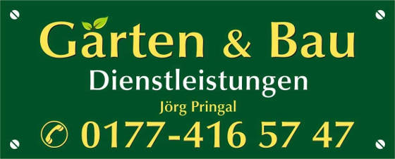 Garten und Baudienstleistungen Jörg Pringal